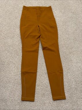 lululemon athletica Mustard yellow High-Rise Leggings sz 4